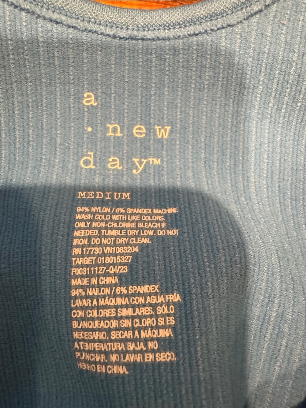 a new day Ribbed Tank Top - Picture 2 of 3